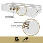 Cama Infantil Montessoriana Solteiro Liz Casatema Madeiraorig