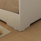 Cama Infantil Montessoriana Solteiro Mark Em Mdf Branco/ Lour