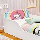 Cama Infantil Montessoriana Sonho Com Colchão - Unicórnio  -
