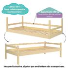 Cama Infantil Montessoriano Com Telhado V Natural - Casatema