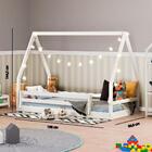 Cama Infantil Montessoriano Com Telhado Vi Branco - Casatema