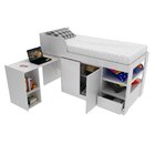 Cama Infantil Multifuncional Cm8021 Amêndoa  Branco
