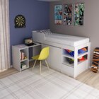 Cama Infantil Multifuncional Cm8021 Amêndoa  Branco