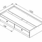 Cama Infantil Multifuncional Meu Fofinho Branca