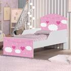 Cama Infantil Nuvem Rosa Menina