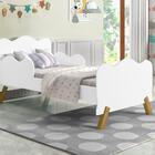 Cama Infantil Nuvenzinha Neve Com Colchão