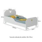 Cama Infantil Para Colchão 70x150cm 100% Mdf Majestade Multim