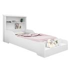 Cama Infantil Pequena Branca Liz Cambel Com Colchão Probel Gu