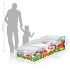 Cama Infantil Play Fadinhas Meninas com Colchão