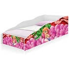 Cama Infantil Play Sereia Rosa com Colchão