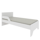 Cama Infantil Popy Retrô Com Auxiliar 3 Gavetas E Módulo 3 Ni