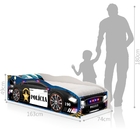 Cama Infantil Premium Kids Carro Polícia Veloz