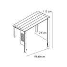 Cama Infantil Prime Com Escorregador, Tenda E Telhado Ii - Ca