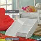 Cama Infantil Prime Com Grade De Proteção, Telhado Casatema