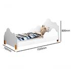 Cama Infantil Princesa Branco Com Colchão