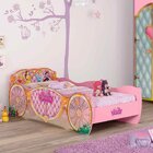 Cama Infantil Princesas Original Disney Star Rosa  Rosa
