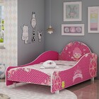 Cama Infantil Princesinha 090 Com Pés Pink Ploc - Gelius