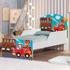 Cama Infantil Resgate Bombeiro Com Colchão