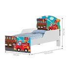 Cama Infantil Resgate Bombeiro Com Colchão