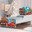Cama Infantil Resgate Bombeiro Com Colchão