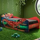 Cama Infantil Roma Vermelho Com Colchão