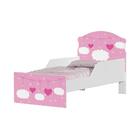 Cama Infantil Rosa Menina Com Colchão