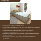 Cama Infantil Solteiro 2 Gavetões Tulum Branco