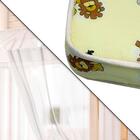 Cama Infantil Solteiro Rose Com Voal Branco Jhulia Divaloto C