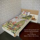 Cama Infantil Sonho Tamanho Solteiro Branco/aveiro