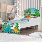Cama Infantil Turma Dinos Com Colchão