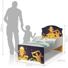 Cama Infantil Uly Campeonato Futebol com Colchão