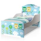 Cama Infantil Uly Corujinhas Com Colchão