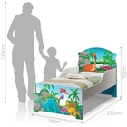 Cama Infantil Uly Dinossauro No Lago
