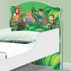 Cama Infantil Uly Escola da Selva com Colchão