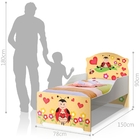 Cama Infantil Uly Joaninha com Colchão