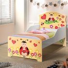 Cama Infantil Uly Joaninha com Colchão