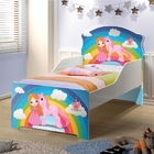 Cama Infantil Uly Princesa Unicórnio Arco Íris Colchão
