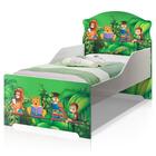 Cama Infantil Uly Safari E Zoológico Com Colchão