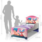 Cama Infantil Uly Sereia Nas Pedras Com Colchão