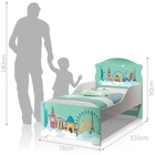 Cama Infantil Uly Viagens Pelo Mundo com Colchão