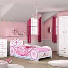 Cama Infantil Viena Branco Com Colchão