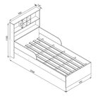Cama Infanto Juvenil Com Estante E Protetores House  Branco