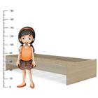 Cama Infanto Juvenil De Solteiro Mdp Legno Salinas Ff Politor