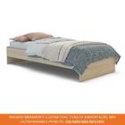 Cama Infanto Juvenil De Solteiro Mdp Legno Salinas Ff Politor