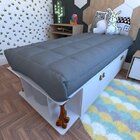 Cama Infatil 8 Portas Zoe Bramov Móveis Branco