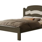 Cama Iris 1.4 Casal Castanho/off White – Vj Móveis