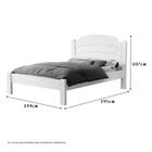 Cama Íris Casal Freijó E Grafite Cambel