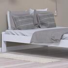 Cama Japonesa Casal Branca Madeira Nemargi