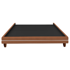 Cama Japonesa Corea Casal Courino Caramelo / Bouclê Suave Off