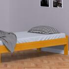 Cama Japonesa Solteiro Cerejeira Com Colchão Madeira Nemargi